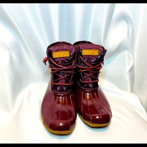 Women’s Sperry quilted top duck boots